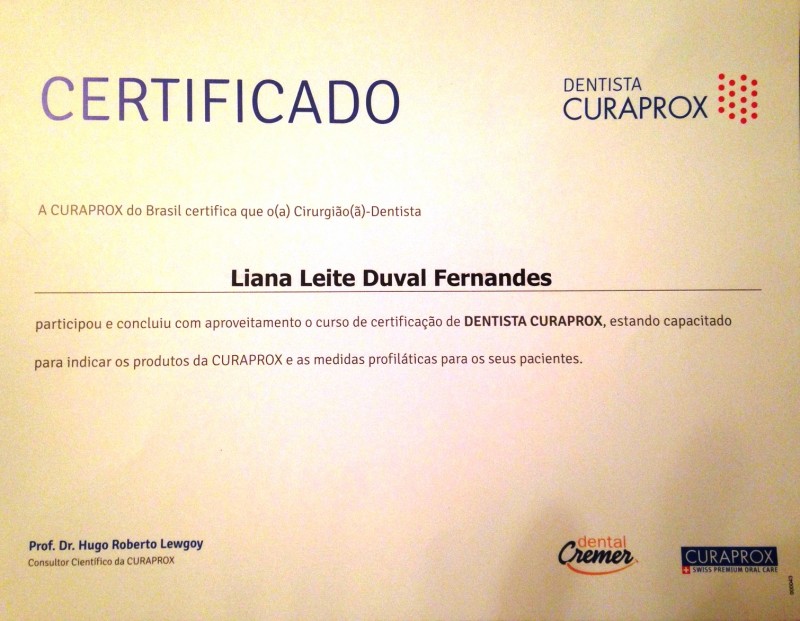 certificado curaprox